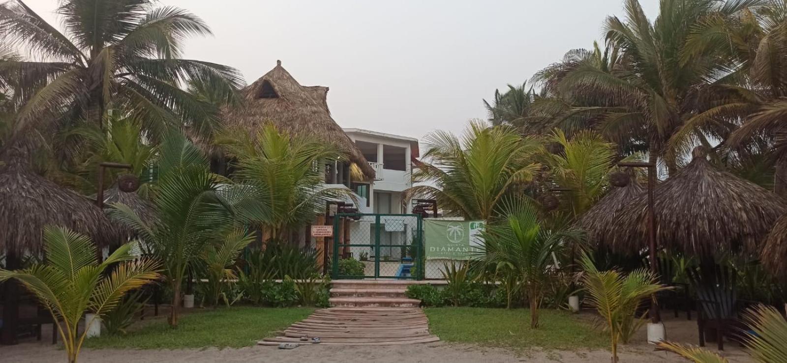 Quinta Diamante Hotel Barra Vieja Bagian luar foto
