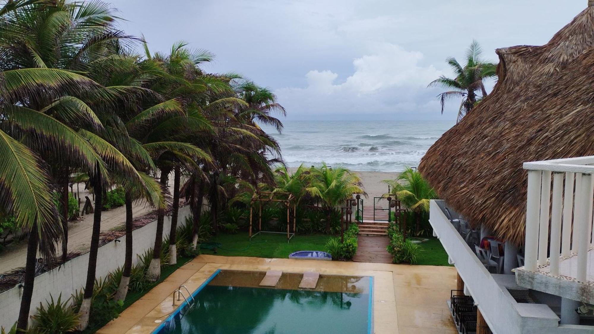 Quinta Diamante Hotel Barra Vieja Bagian luar foto